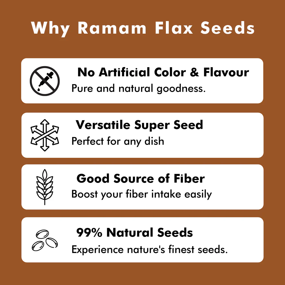 Flax Seeds 250g ( Pack of 2) - Image 6