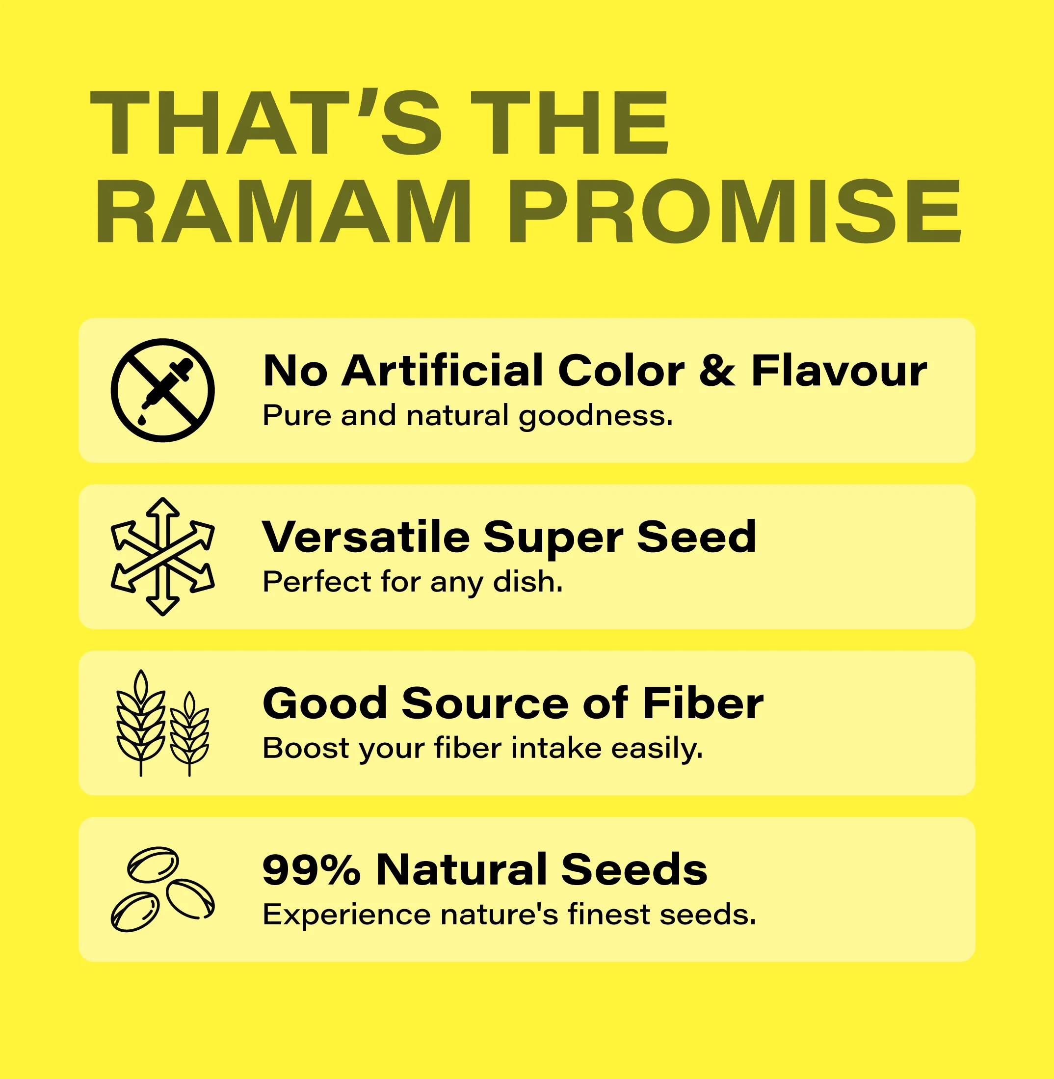 Roasted 6 in 1 Mix Seeds 250g and Raw Flax Seeds Combo 400g - 650g - Image 3
