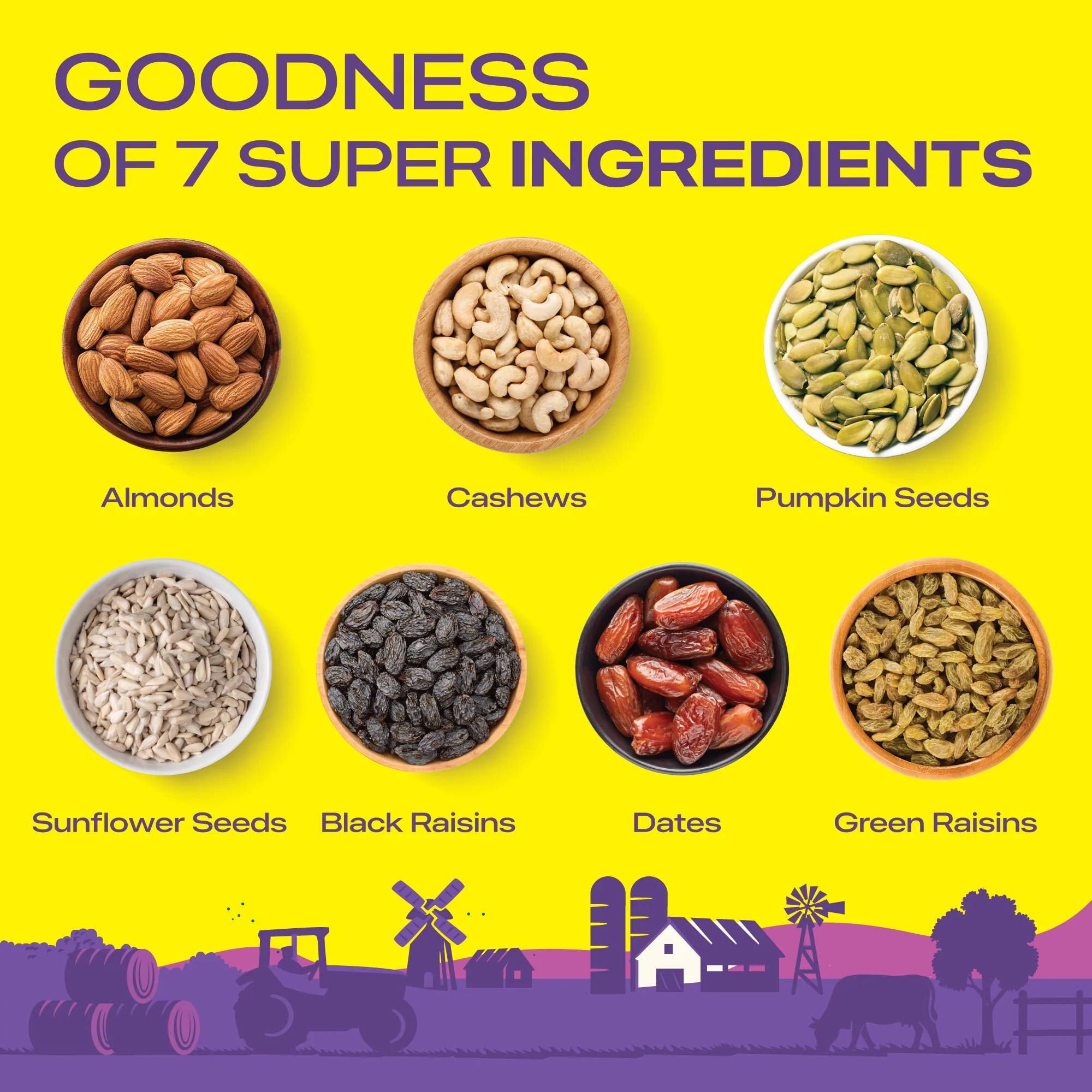 Roasted Nutriboost 7 in 1 Trail Mix - Image 4