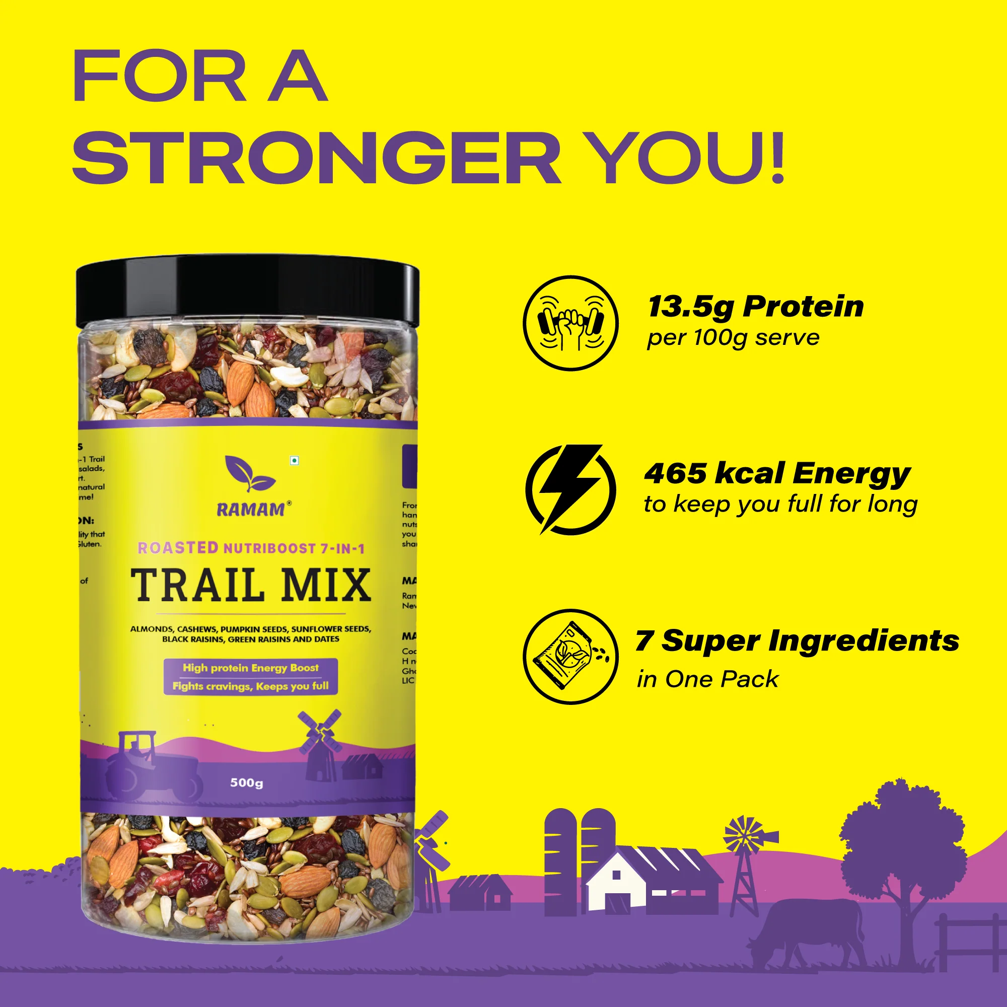 Roasted Nutriboost 7 in 1 Trail Mix - Image 5
